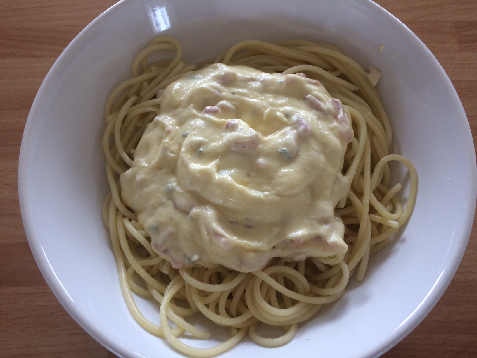 Spaghetti à la carbonara