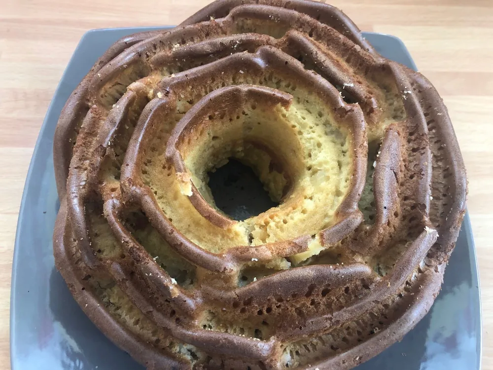 Gateau aux yaourts et pommes