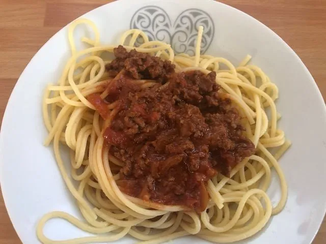 Spaghettis à la Bolognaise