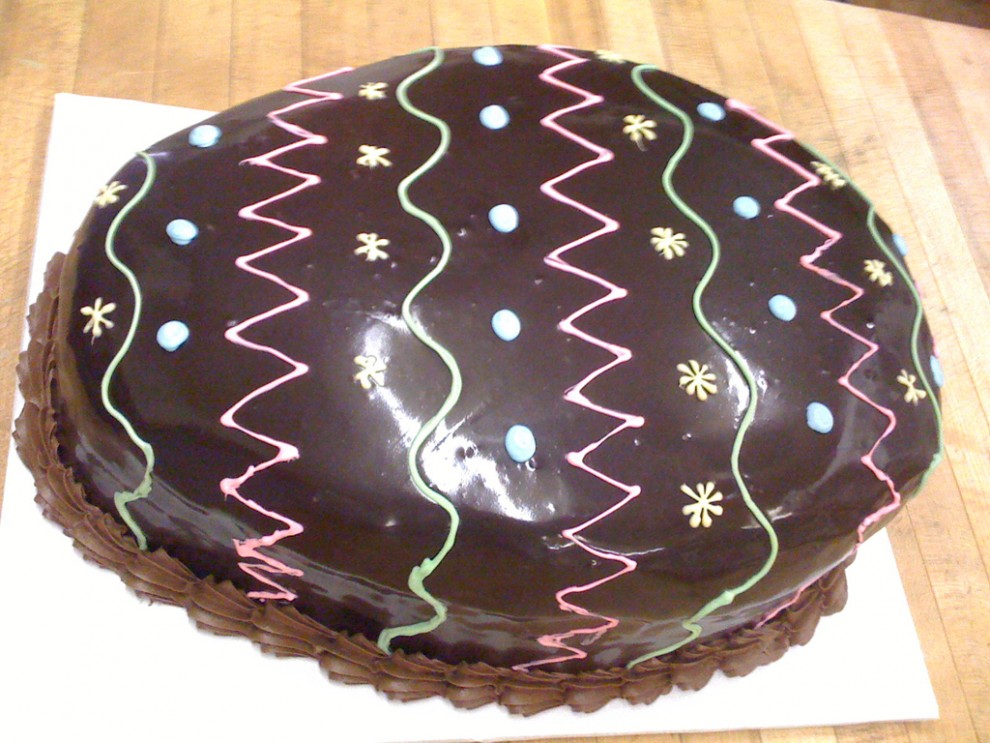 Gâteau de Pâques au chocolat