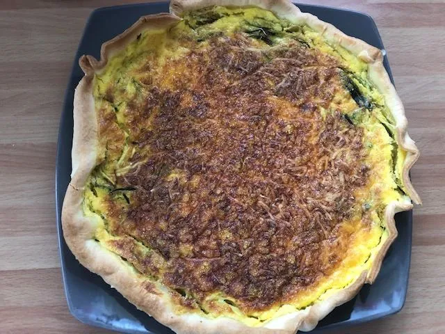 Tarte à la courgette