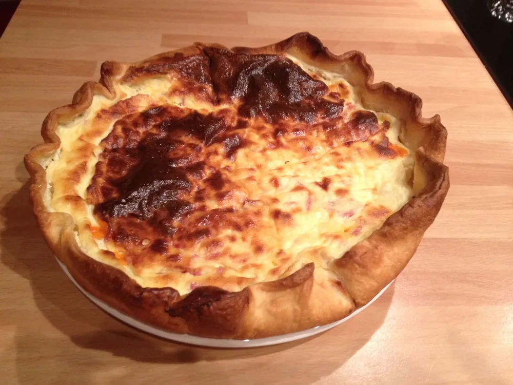 Quiche aux 3 fromages