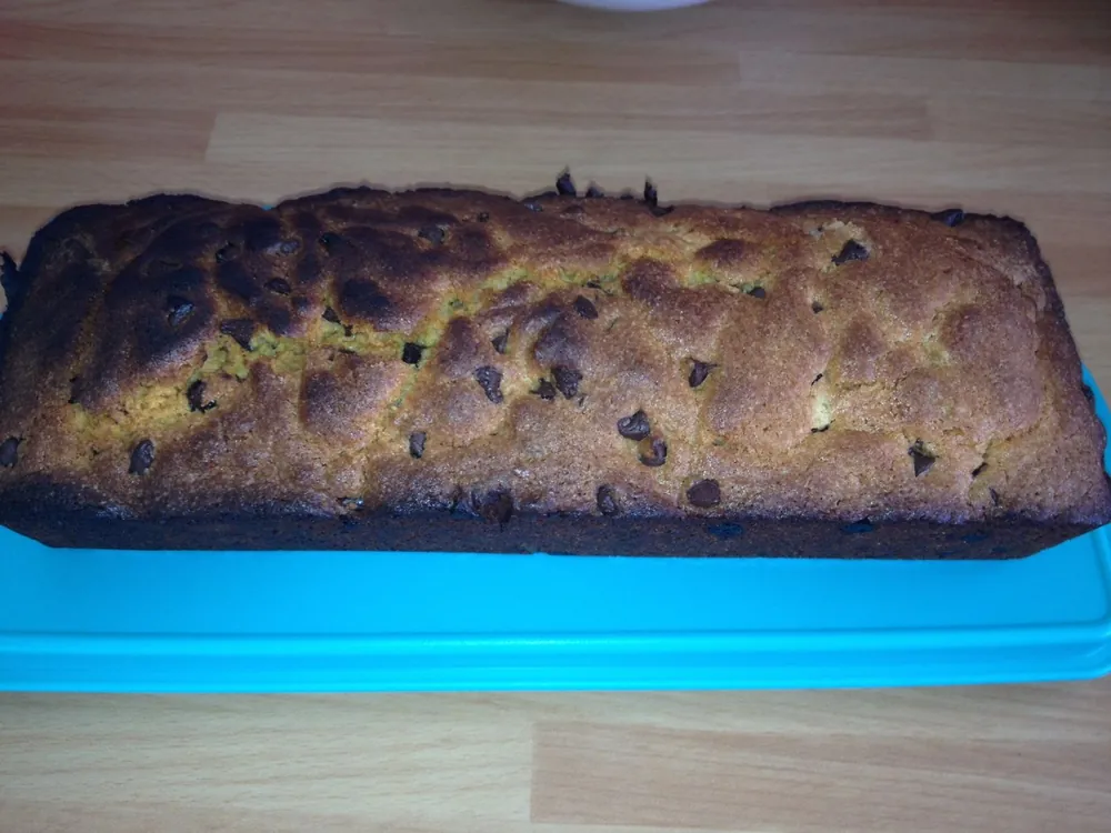 Cake aux pepites de chocolat
