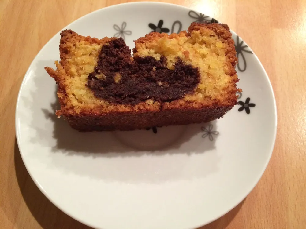 Gateau marbré
