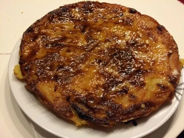 Flan aux pommes caramelisees