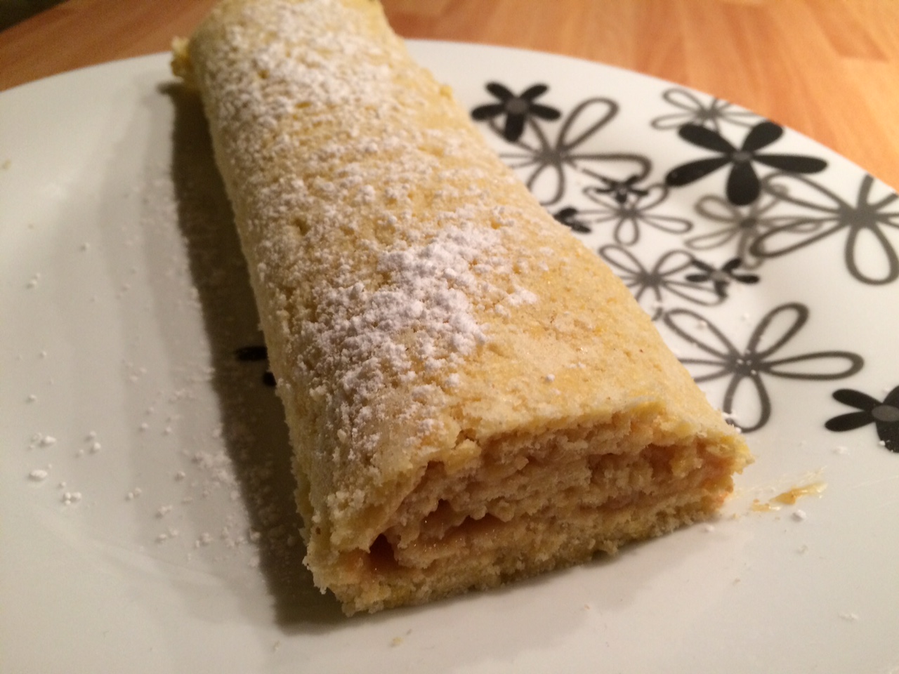 Biscuit roulé au caramel beurre salé