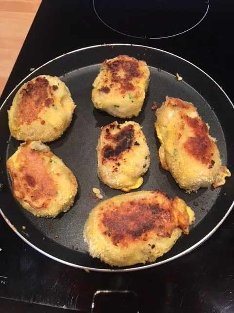 croquettes de pomme de terre panees